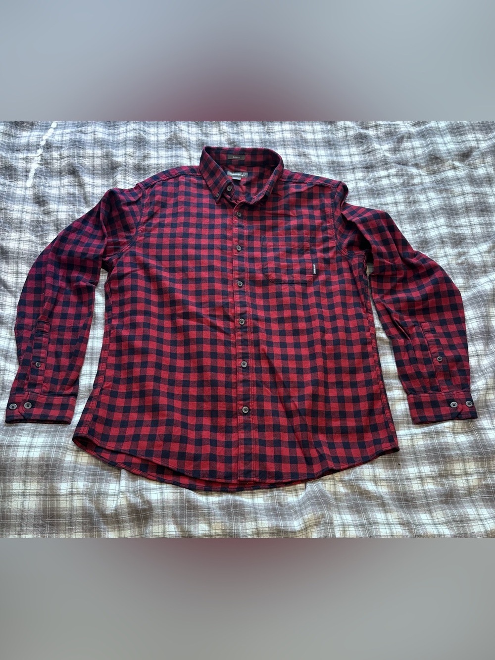 Eddie Bauer Men’s Buffalo plaid flannel